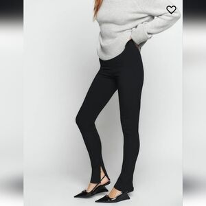 NWT Reformation Graham Pants in Black